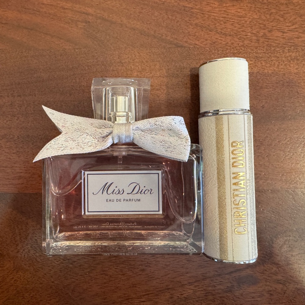 Miss Dior full size and travel spray